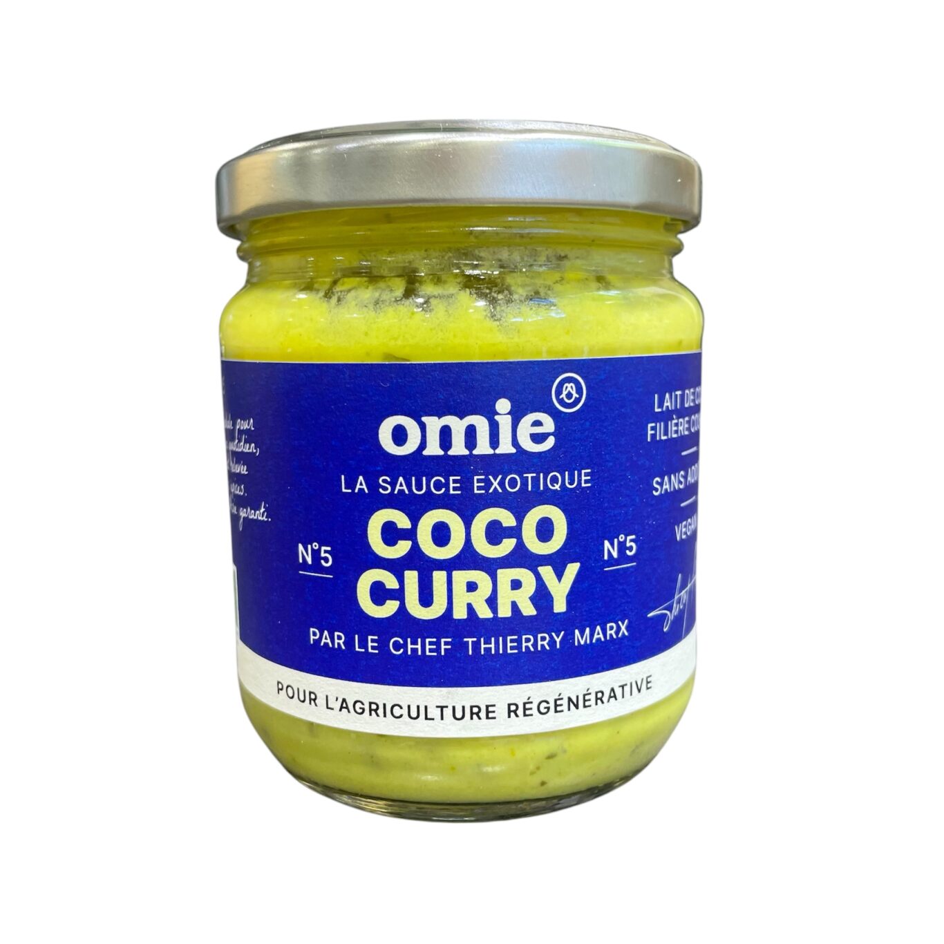 SAUCE COCO CURRY JAUNE DE MADRAS BIO 190g