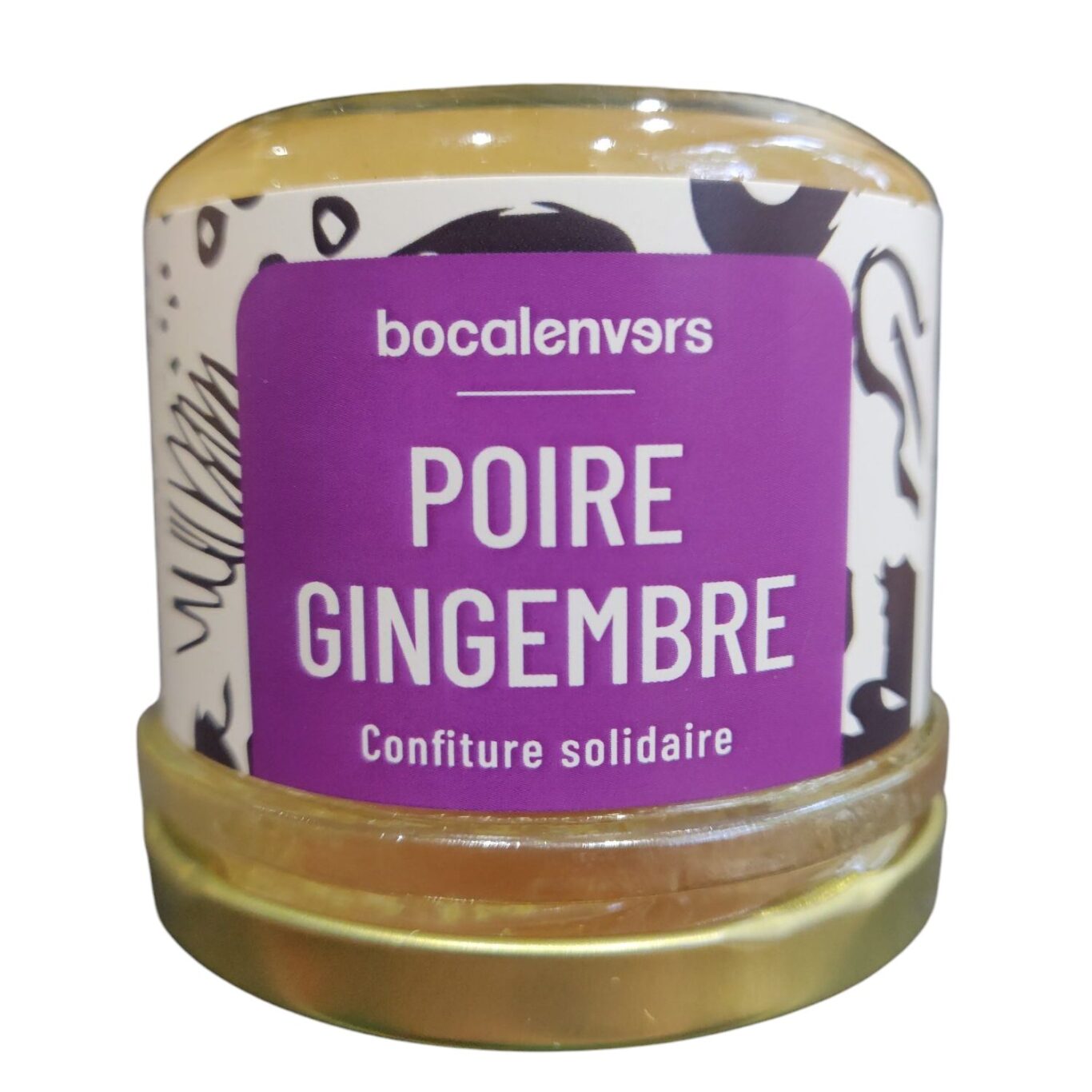 CONFITURE POIRE GINGEMBRE 125g