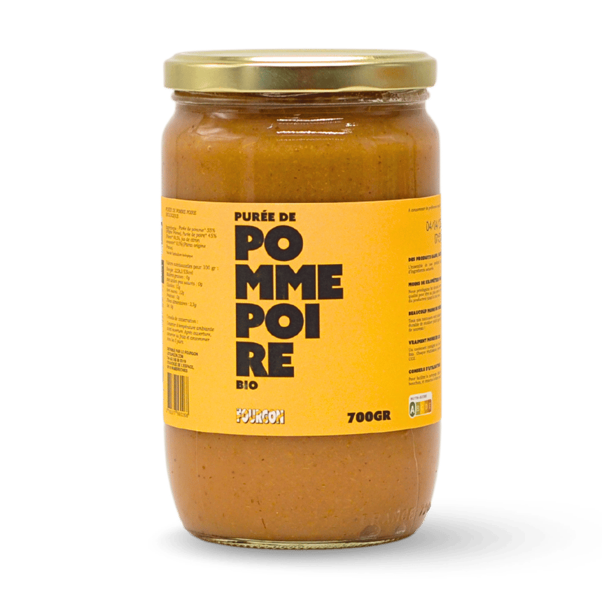 PURÉE POMME POIRE BIO 700g