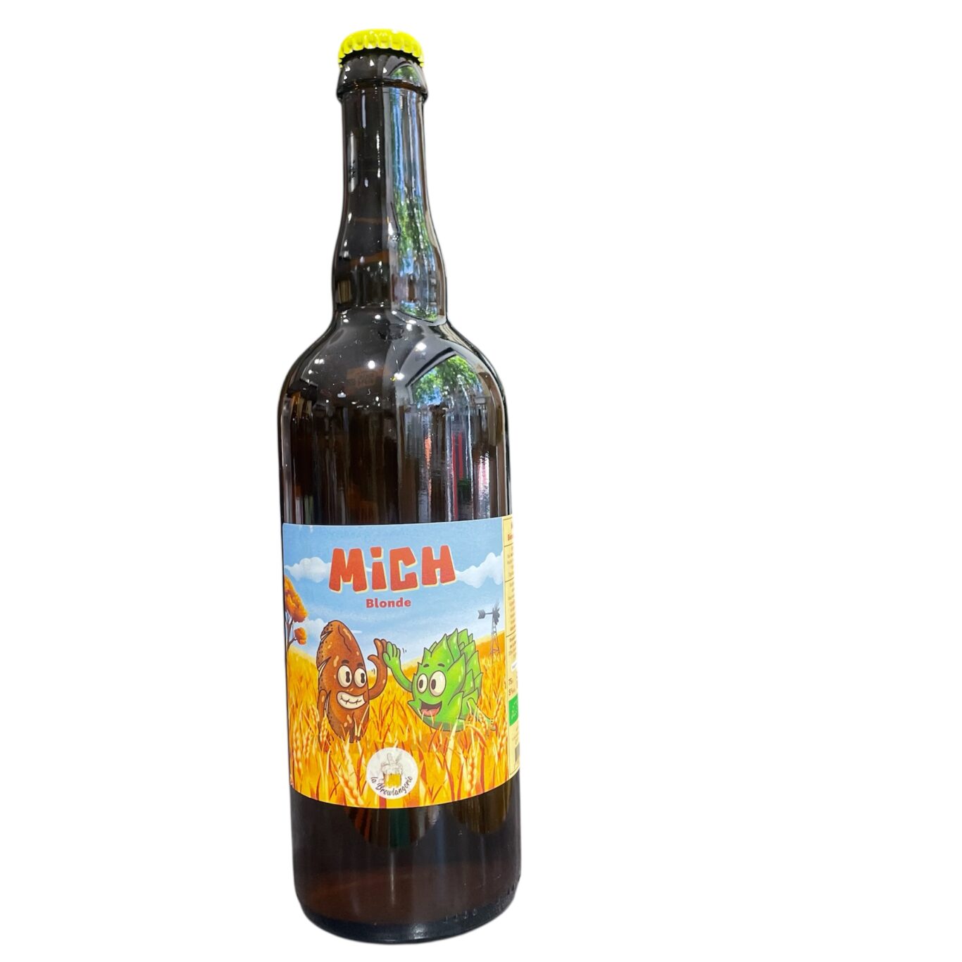 BIÈRE LA BREWLANGERIE LA MICH BLONDE BIO 75cl (blonde)