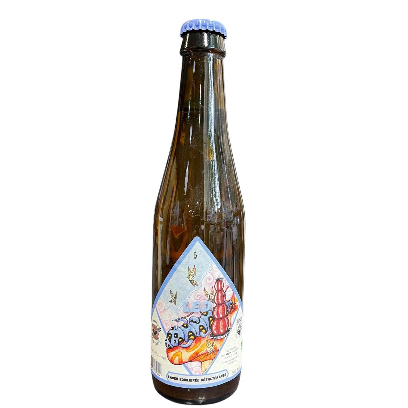 BIÈRE COURT-CIRCUIT L.E.D BIO 33cl (lagers)