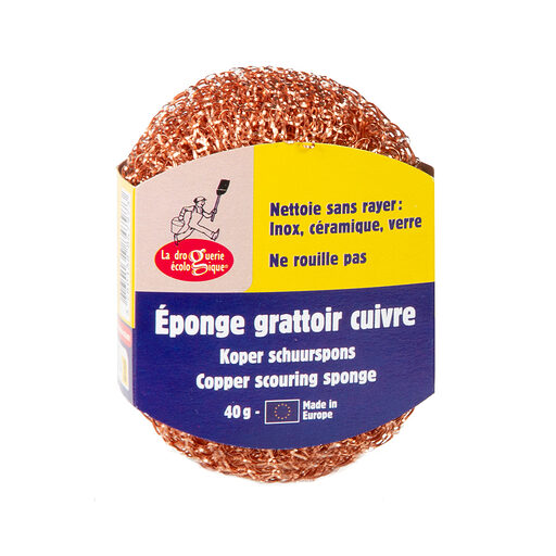 ÉPONGE GRATTOIR EN CUIVRE 40g