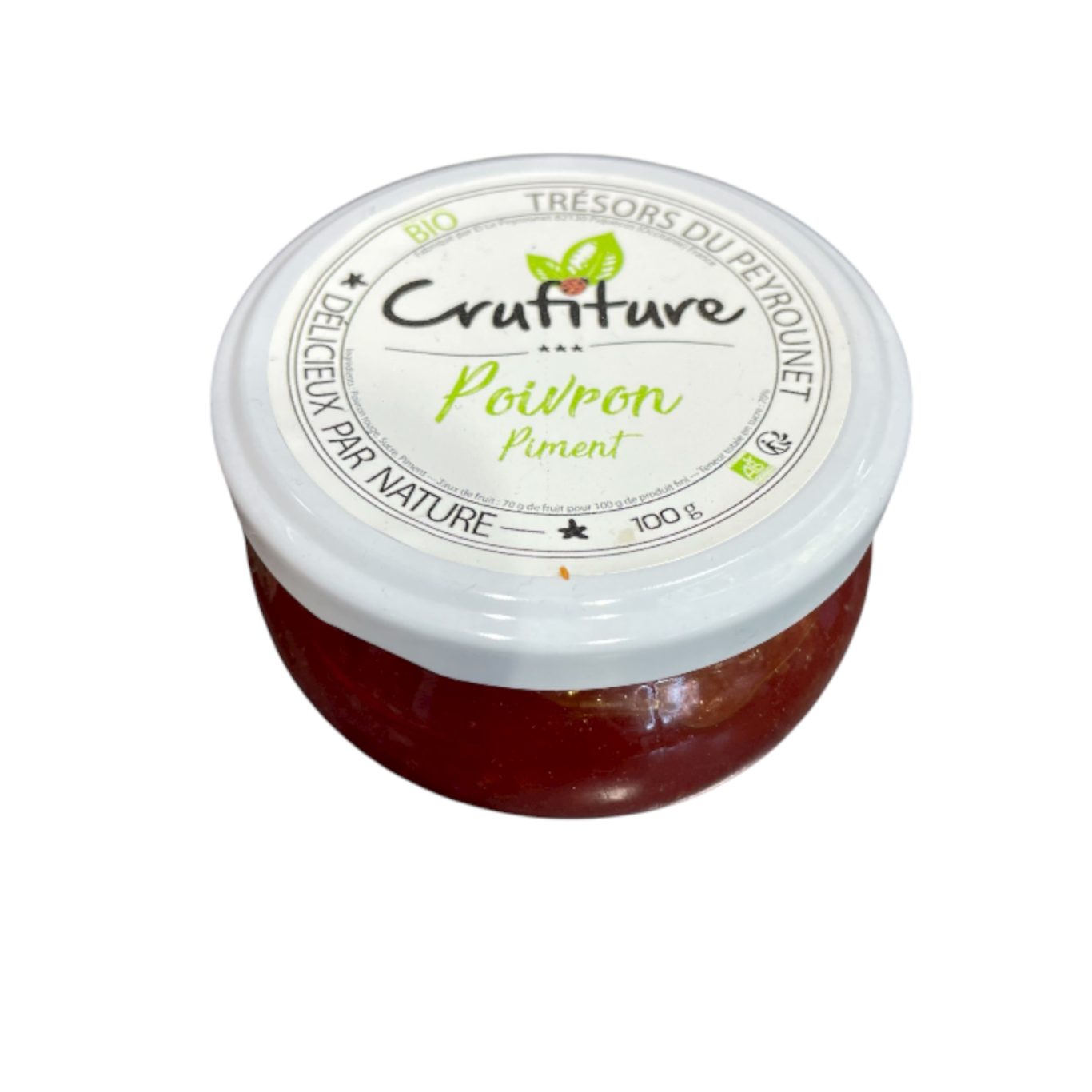 CRUFITURE POIVRON PIMENT 100g BIO